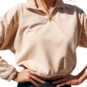 BAYSE Zip Pullover XS